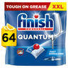 Finish Quantum All in One Dishwasher Tablets Lemon - 64 Tabs