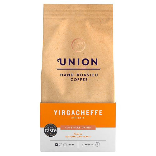 Union Hand-Roasted Coffee Organic Yirgacheffe Ethiopia Ground Coffee 200g