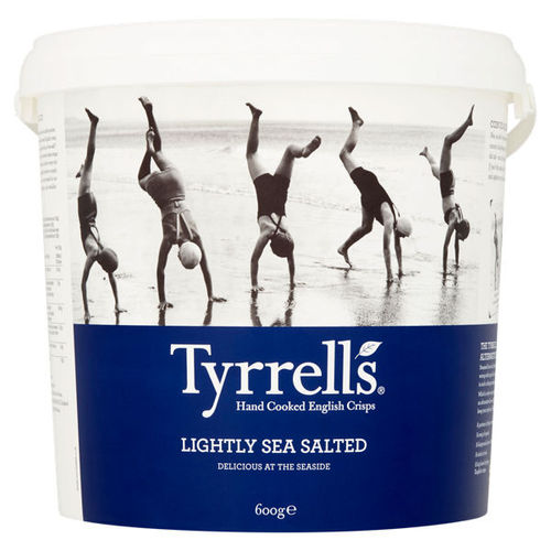 Tyrrells Lightly Sea Salted Sharing Crisps 600g