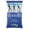 Tyrrells Lightly Sea Salted Crisps 150g