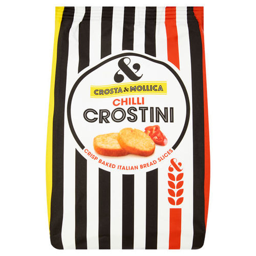 Crosta & Mollica Chilli Crostini Italian Bread Bites 150g