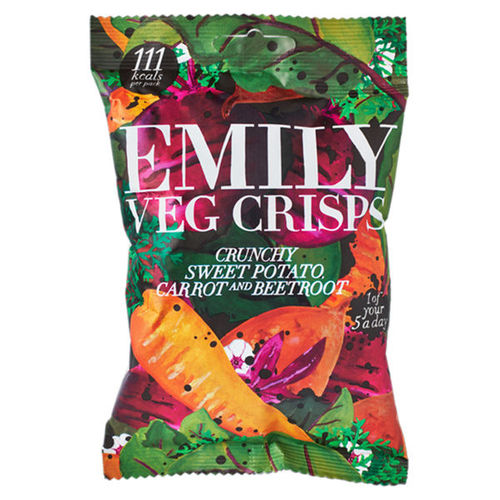 Emily Crisps Rainbow Roots Vegetable Crisps 30g We Get Any Stock