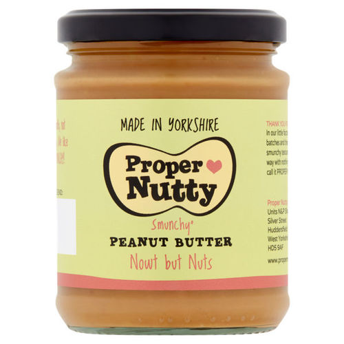 Proper Nutty Nowt But Nuts Smunchy Peanut Butter 280g