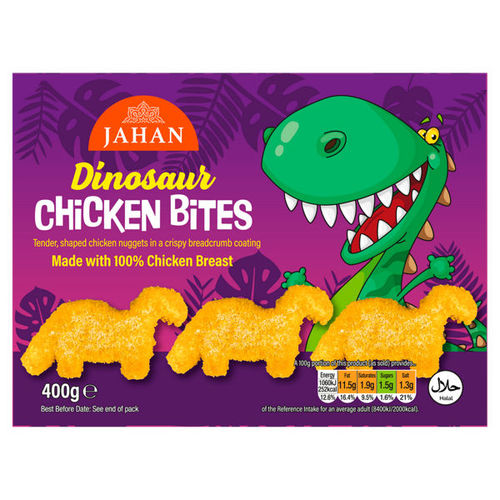 Jahan Dinosaur Chicken Bites 400g