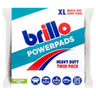 Brillo Powerpads XL Multi-Use Soap Pads Heavy Duty Twin Pack