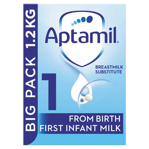 Aptamil First Infant Milk from Birth 2 x 600g (1.2kg)