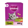 Whiskas 1+ Cat Complete Dry With Lamb 800g