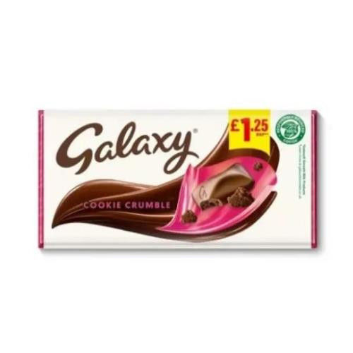 Galaxy Cookie Crumble PM £1.25 114g