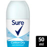 Sure  Anti-Perspirant Deodorant Roll On Cotton Dry 50ml