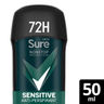 Sure Men Antiperspirant Deodorant Nonstop Protection Sensitive 50ml