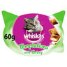 Whiskas Temptations Adult Cat Treats with Turkey 60g