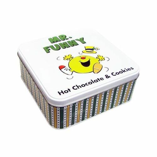 Mr Men Little Miss Mr. Funny Hot Chocolate & Cookies Tin 220g