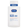 E45 Emollient Bath Oil to Moisturise Dry Skin and Gently Cleanse - 500ml