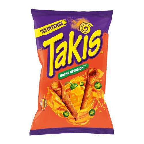 Takis Nacho Xplosion Tortilla Corn Chips 90g