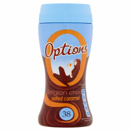 Options Belgian Choc Salted Caramel 220g