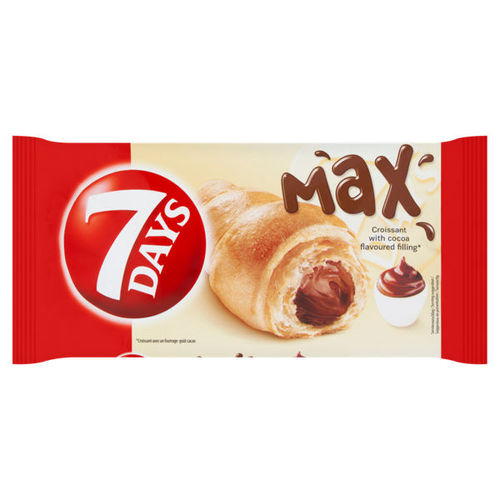 7Days Max Croissant with Cocoa Flavoured Filling 80g