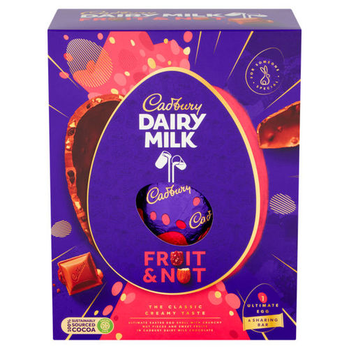 Cadbury Dairy Milk Fruit & Nut Inclusions Egg 532G We Get Any Stock