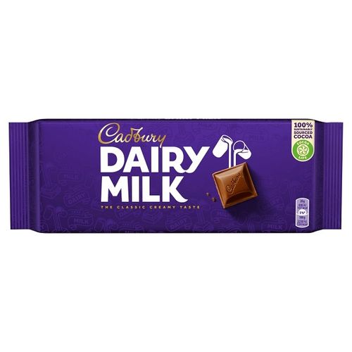 Cadbury Dairy Milk Chocolate Bar 180g