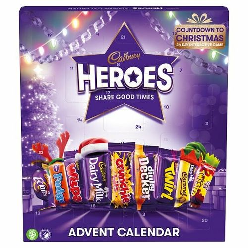 Cadbury Heroes Chocolate Advent Calendar 230g