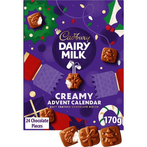 Cadbury Dairy Milk Creamy Advent Calendar 170g