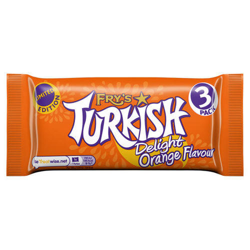 Frys Turkish Delight Orange 3 Pack 153g