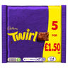 Cadbury Twirl 5 Pack Pm £1.50 5 x 21.5g (107.5g)