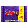 Cadbury Wispa Pm £1.65 4 x 23.7g (94.8g)