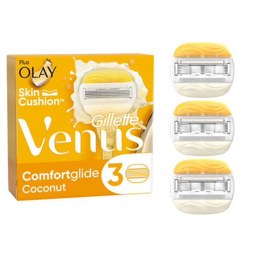 Gillette Venus Comfortglide with Olay Women's 3 Razor Blades