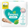 Pampers Sensitive Baby Wipes 4 Packs = 208 Baby Wet Wipes