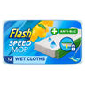 Flash SpeedMop Refill Pads Anti Bacterial Lemon 12 Pack