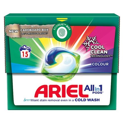Ariel Colour All in 1 Pods 15 Wash - We Get Any Stock