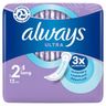 Always Ultra Sanitary Towels Long (Size 2) X13 Pads