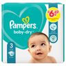 Pampers Baby Dry Taped Size 3 Carry Pack PMP £6.49 30s