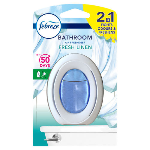 Febreze Bathroom, Continuous Air Freshener Fresh Linen 1 Count - We Get ...