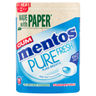 Mentos Gum Pure Fresh Paper Bottles Freshmint 100g