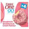 Fibre One 90 Calorie Doughnuts Strawberry & Cream Flavour 4x23g (92g)