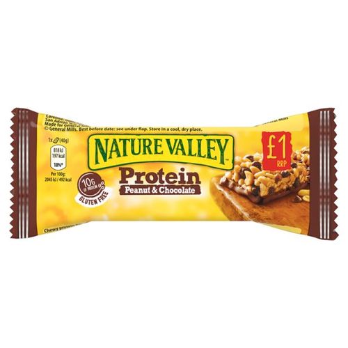 Nature Valley Protein  Peanut & Chocolate PM £1.00 40g