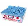 Vidal Shiny Blue Raspberry Hearts 120 Pieces