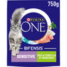 Purina One Sensitive Dry Cat Food, Turkey 750g