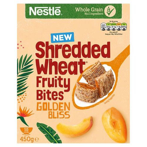 Nestle Shredded Wheat Fruity Bites Apricot 450G