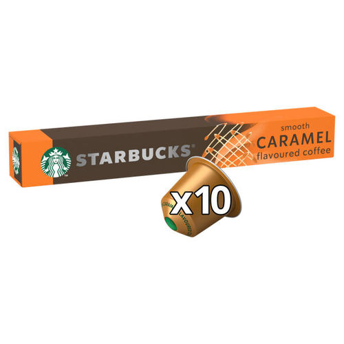 Starbucks Smooth Caramel Flavoured Coffee 10 Capsules 51g