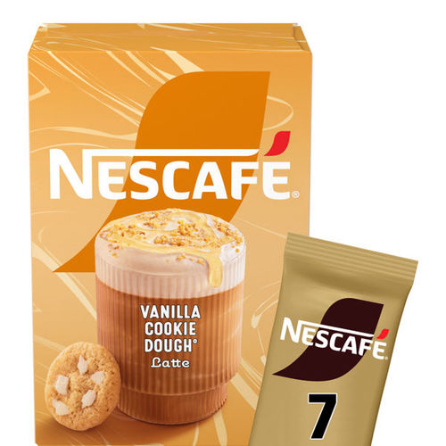 Nescafe Vanilla Cookie Dough Latte Sachets 7 x 19.5g