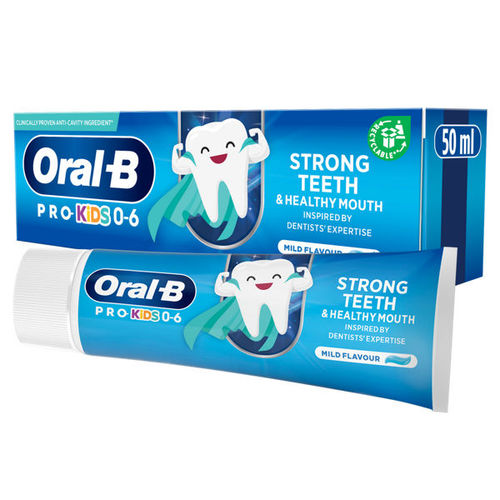 Oral-B Pro Kids Toothpaste, 0-6 Years 50ml