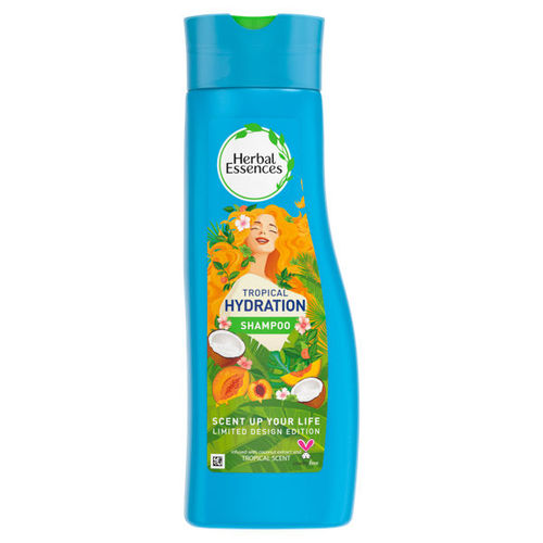 Herbal Essences Tropical Hydration Shampoo Moisturises Dry Damaged Hair 400ml