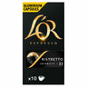 L'Or Espresso Ristretto Intensity 11 Aluminium Coffee Pods 52g