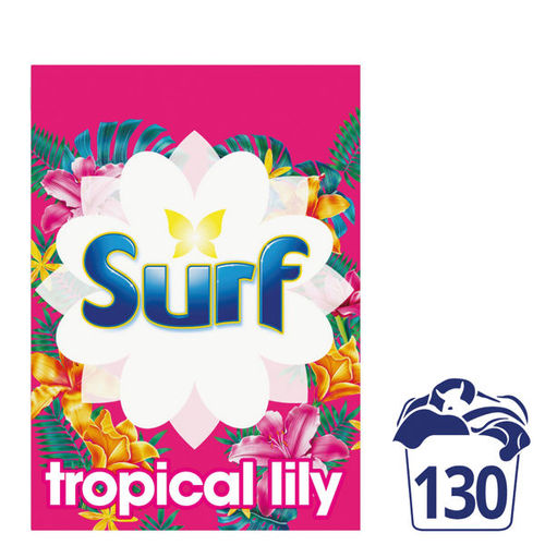 Surf Laundry Powder Tropical Lily 6.5kg 130 washes