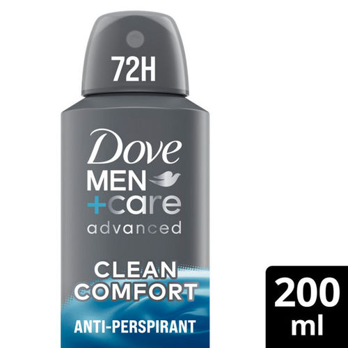 Dove Men+Care Advanced Antiperspirant Deodorant Aerosol Clean Comfort 200 ml 