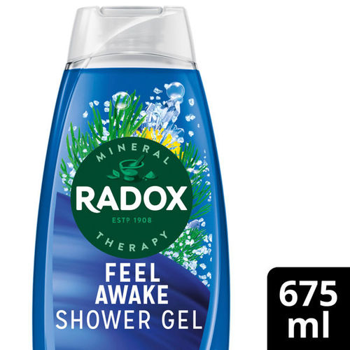 Radox Mineral Therapy 2-in-1 body wash & shampoo Feel Awake 675ml