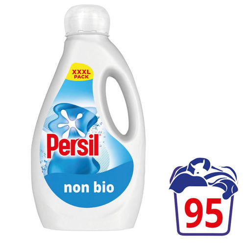 Persil Laundry Washing Liquid Detergent Non Bio 2.565L (95 washes)