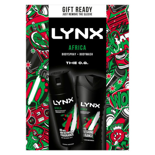 Lynx Deodorant Gift Set Africa The O.G. Duo 2 Piece